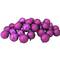 32ct Shatterproof 3.25” 4-Finish Ball Ornament, Light Magenta